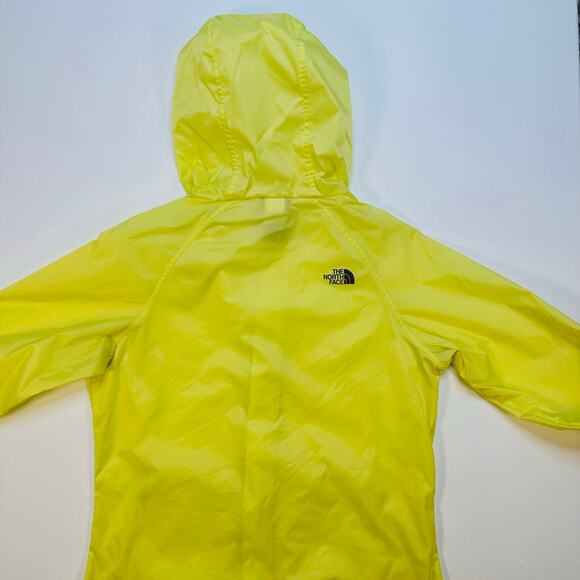 The North Face Bright Yellow Lightweight Windbreaker Zip Front Jacket - Picture 8 of 9